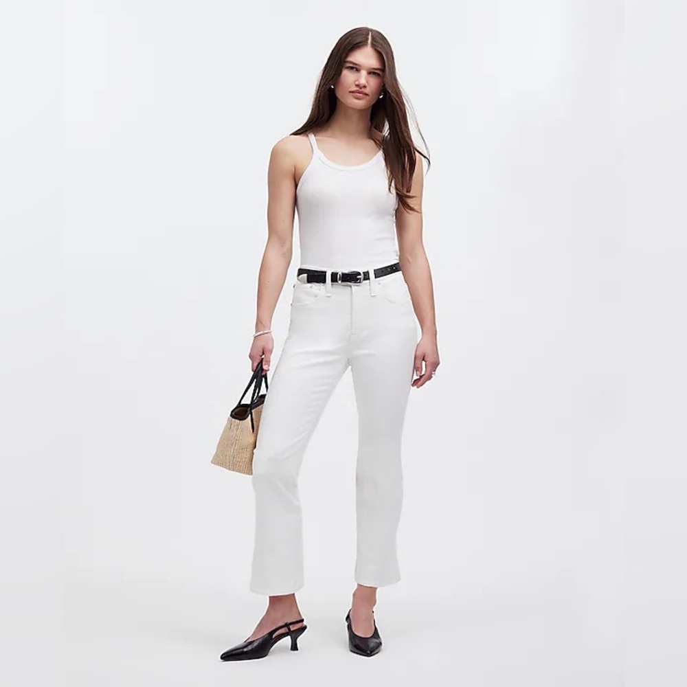 Madewell Kick Out Crop Jeans